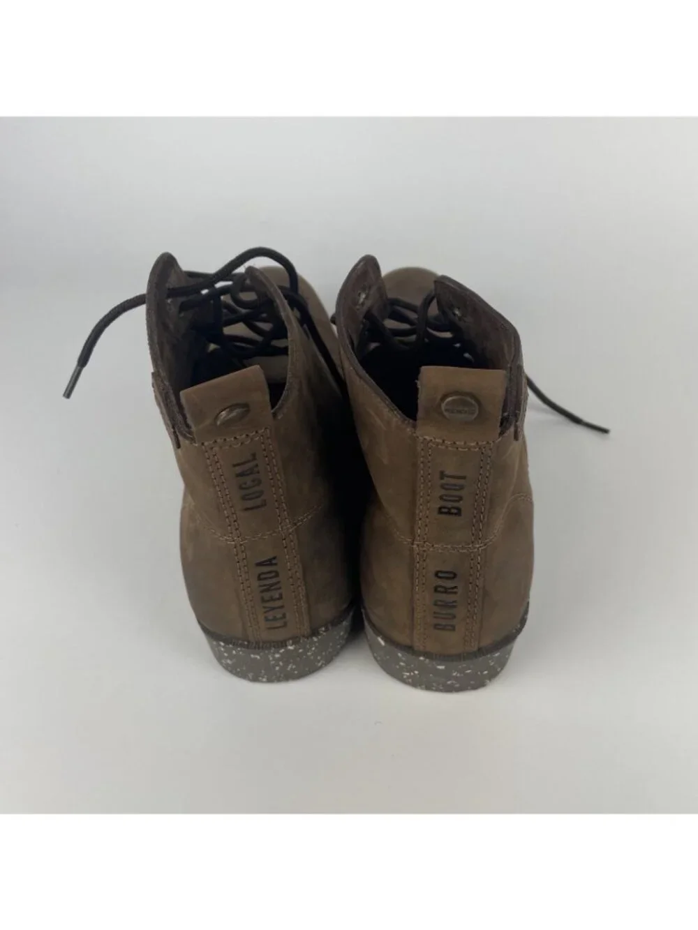 ADOC “Burros” Leather Boots – Men’s Size 8 – Made in El Salvador – Brown
